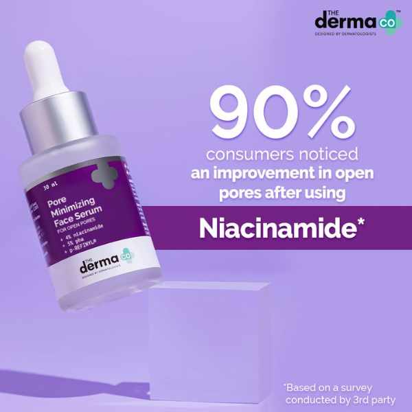 The Derma Co. Pore Minimizing Face Serum, 30ml (8906087778042)