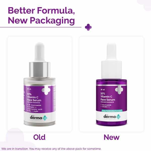 The Derma Co. 10% Vitamin C Face Serum, 10ml (8906087775690)