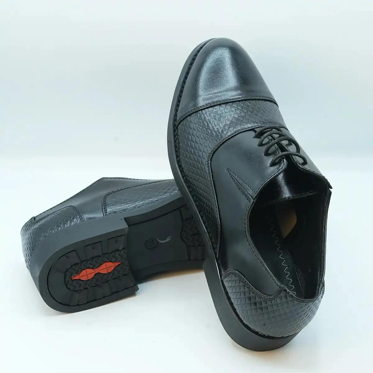 Men's PU Leather Lace-Up Oxford Formal Shoes GS51
