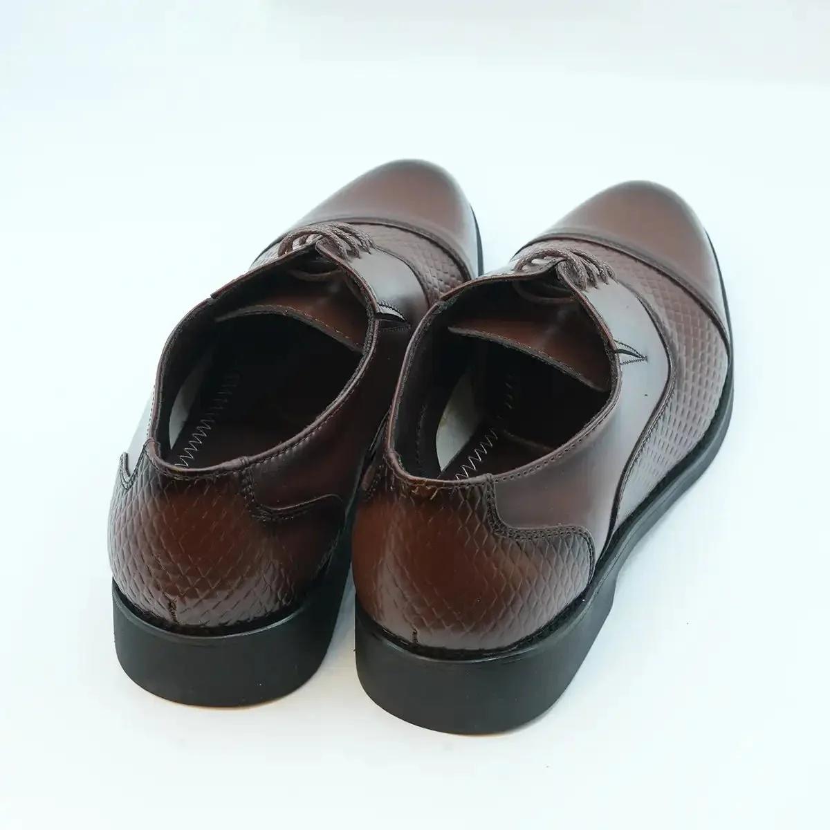Men's PU Leather Lace-Up Oxford Formal Shoes GS51