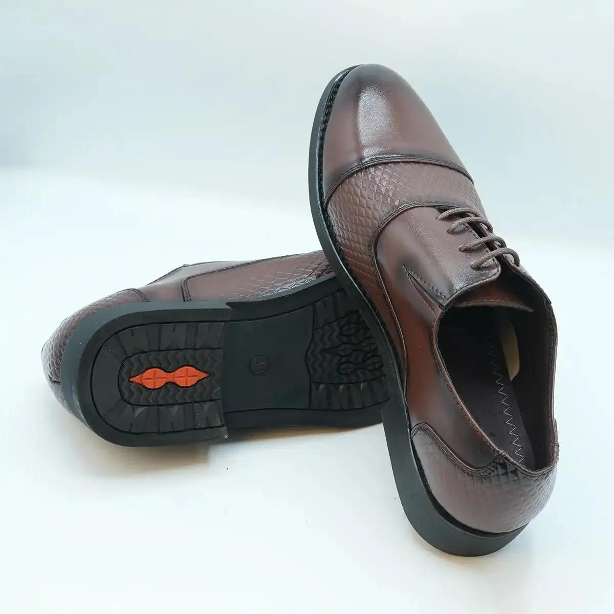 Men's PU Leather Lace-Up Oxford Formal Shoes GS51