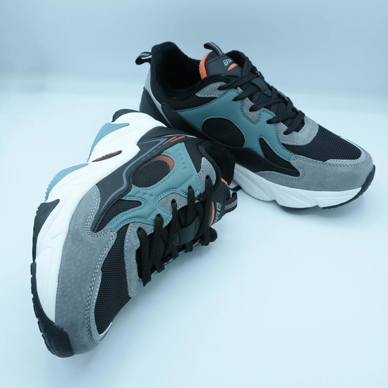 FANDEI Men's Fur-Lined Sports Sneakers GS114