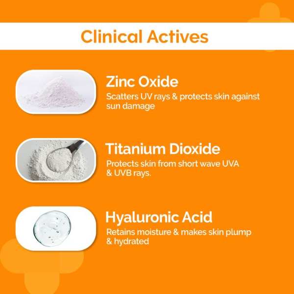 The Derma Co. 1% Hyaluronic Tinted Sunscreen Gel-SPF 60, 30gm (8904417306217)