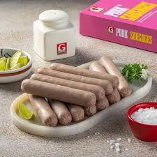 Pork sausage chopchop