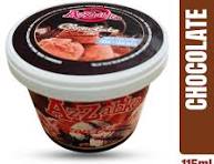 chocolate ice cream 1000ml poly tube