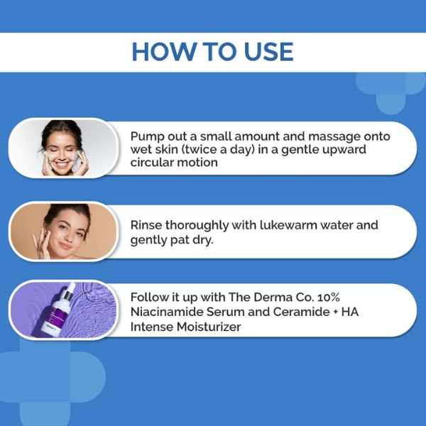 The Derma Co. 3% Niacinamide Foaming Face Wash, 100ml (8906087774808)