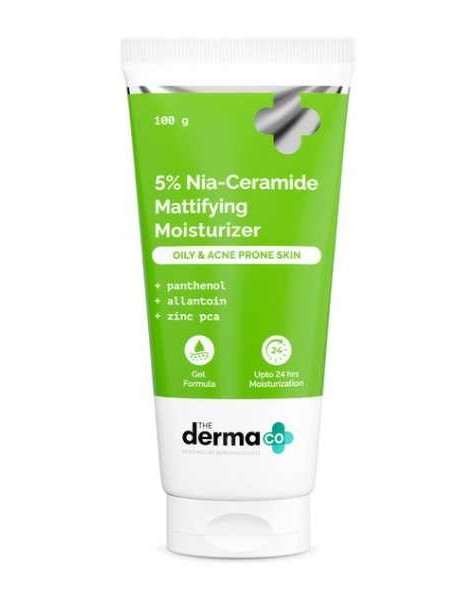 The Derma Co. 5% Nia-Ceramide Mattifying Moisturizer, 100gm (8904417316926)