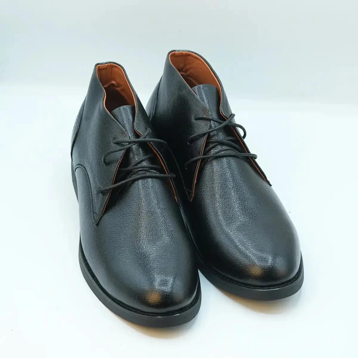 Men's PU Leather Lace-Up Formal Derby Shoes GS62