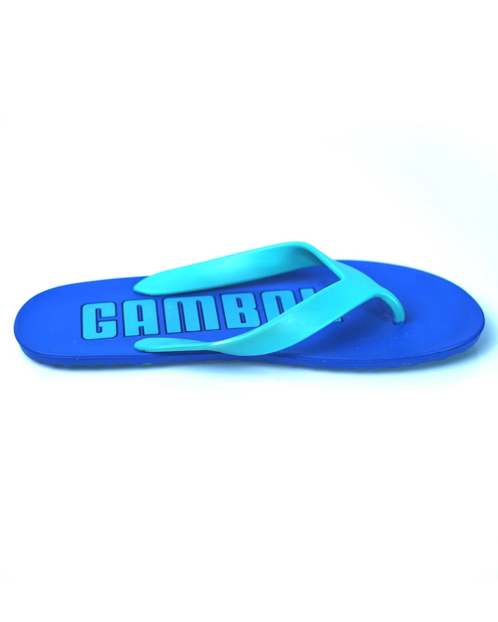 Gambol Beach Slippers Blue Unisex Flip-Flops GSL007