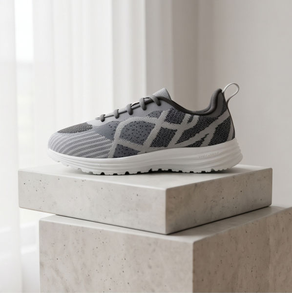 Goldstar Alba 06 Grey Unisex Sneakers – Casual Lightweight Running & Walking Shoes
