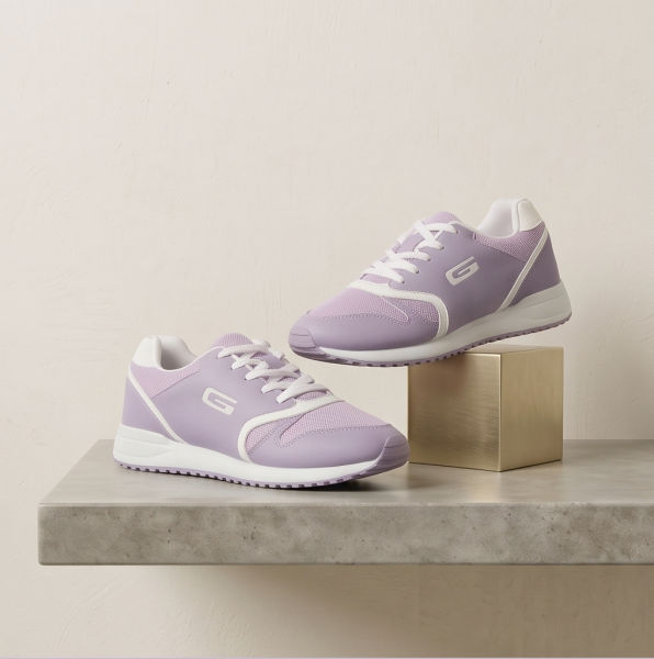 Goldstar Daisy 02 Purple Sneakers For Women – Casual Lightweight Running Shoes