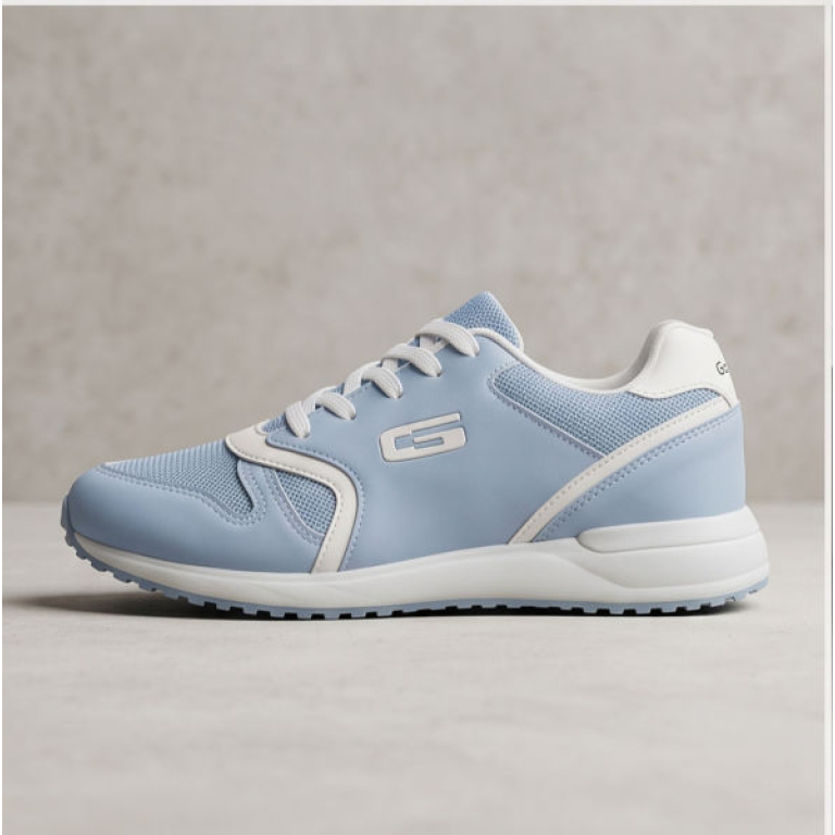 GoldStar DAISY-02 Women’s Light Blue & White Casual Running Shoes