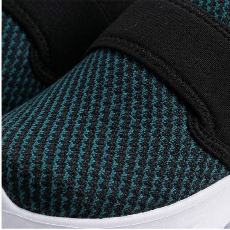 Goldstar G10-L604 Unisex Slip-On Running Shoes – Breathable Sea Green Knitted Mesh Sports Sneakers