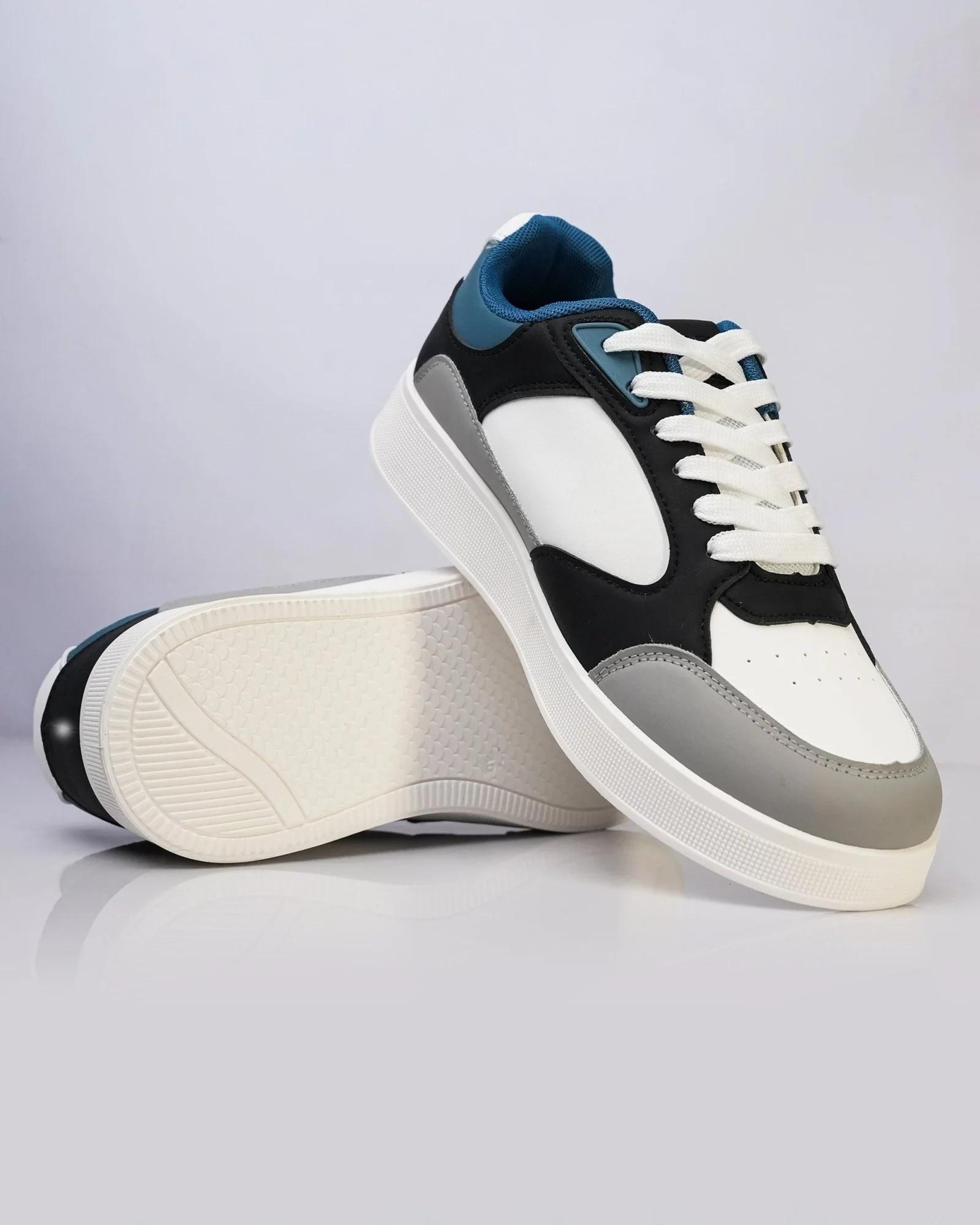 Goldstar Multi-Color Colorblock Casual Sneakers For Men GS163