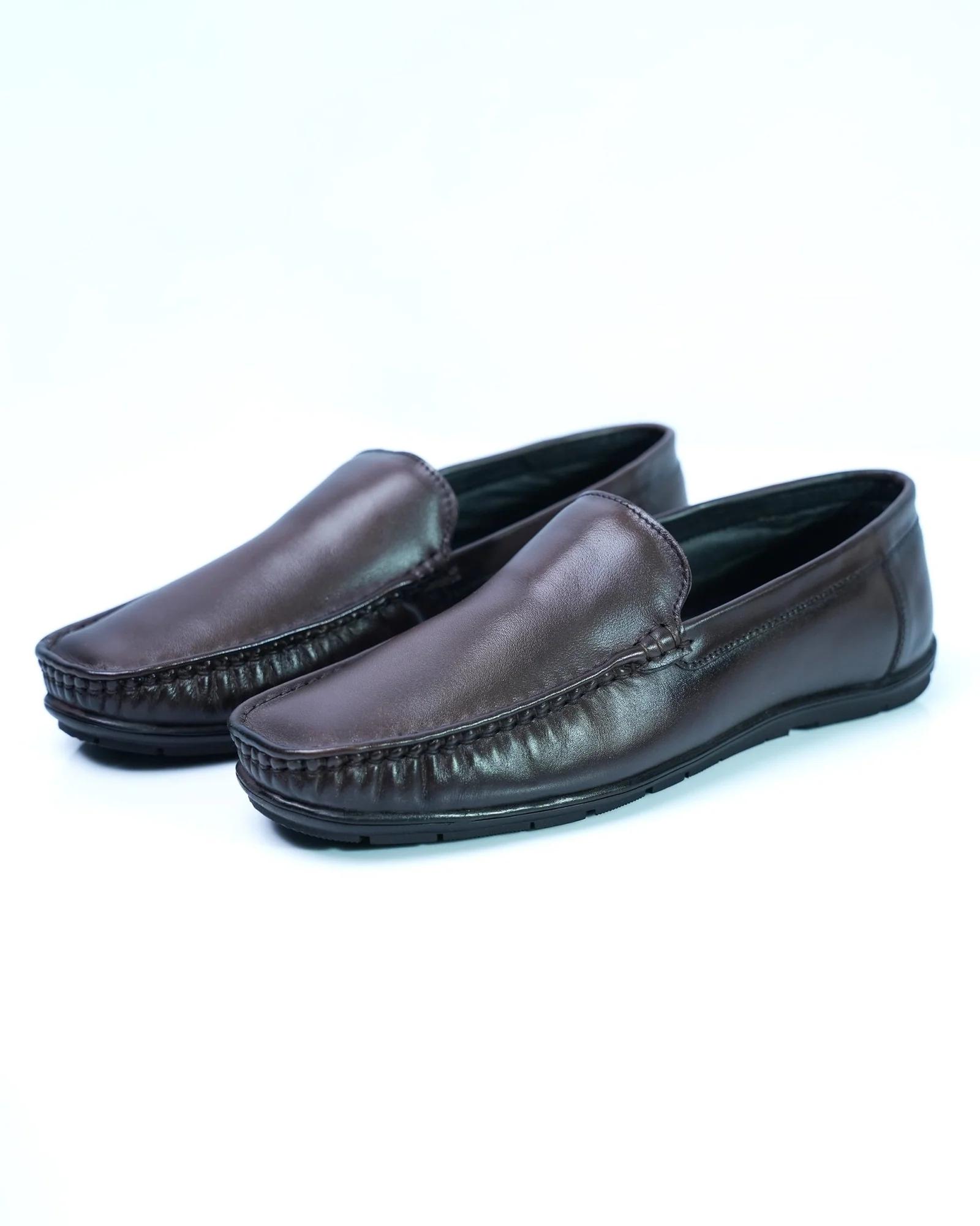 GoldStar Republic Leather Moccasin Loafers for Men GS178.