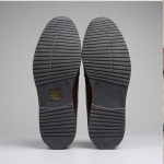 Goldstar Republic VE-2003 Men’s Genuine Textured Leather Slip-On Formal & Semi-Formal Loafers – Tan.