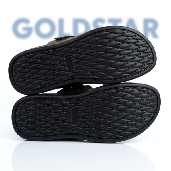 Goldstar Vida ARI-5007 Men’s Brown Slippers