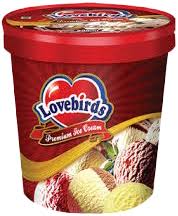 21 love ice cream 1000ml poly tube