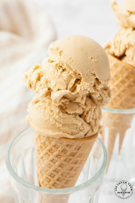 butter scotch ice cream 4ltr