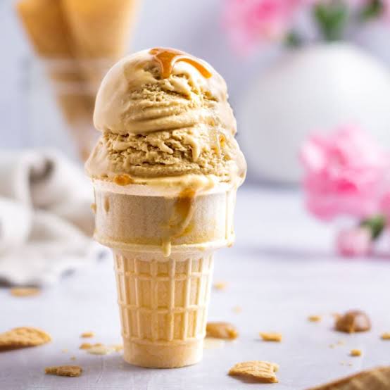 butter scotch ice cream 4ltr