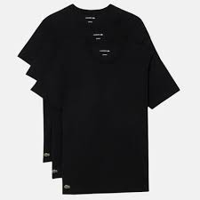 Men's Brand Logo Black Slim Fit T-shirt 2