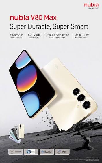 Nubia V80 Design