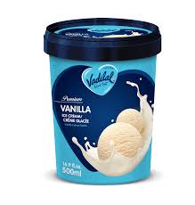 vanilla ice cream 500ml poly tube