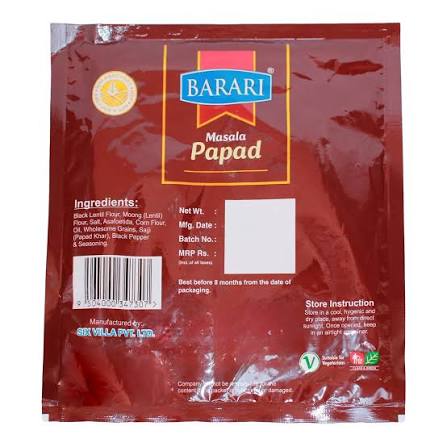 Barai Paped 180Gm