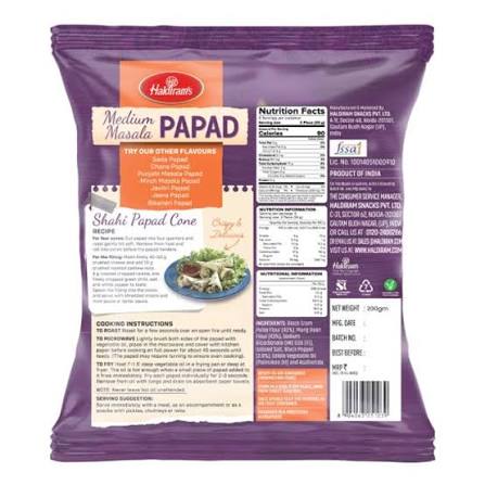 Sada Papad 170Gm