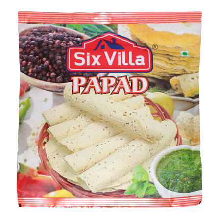 Six Villa Papad 300Gm