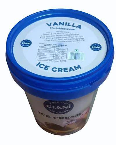 vanilla 1000ml sugar free ice cream