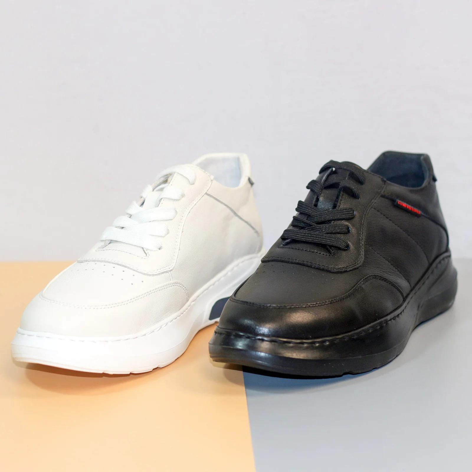 Men's Chunky Leather Sneakers GS106