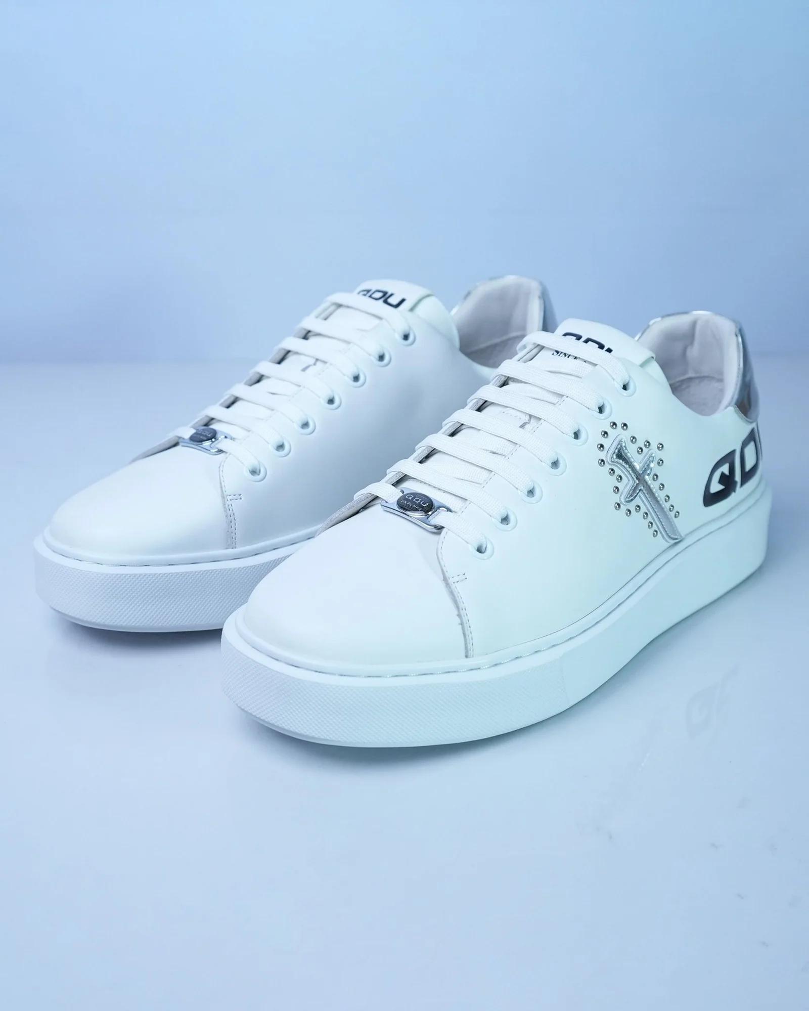Men's Trendy Leather Sneakers GS105