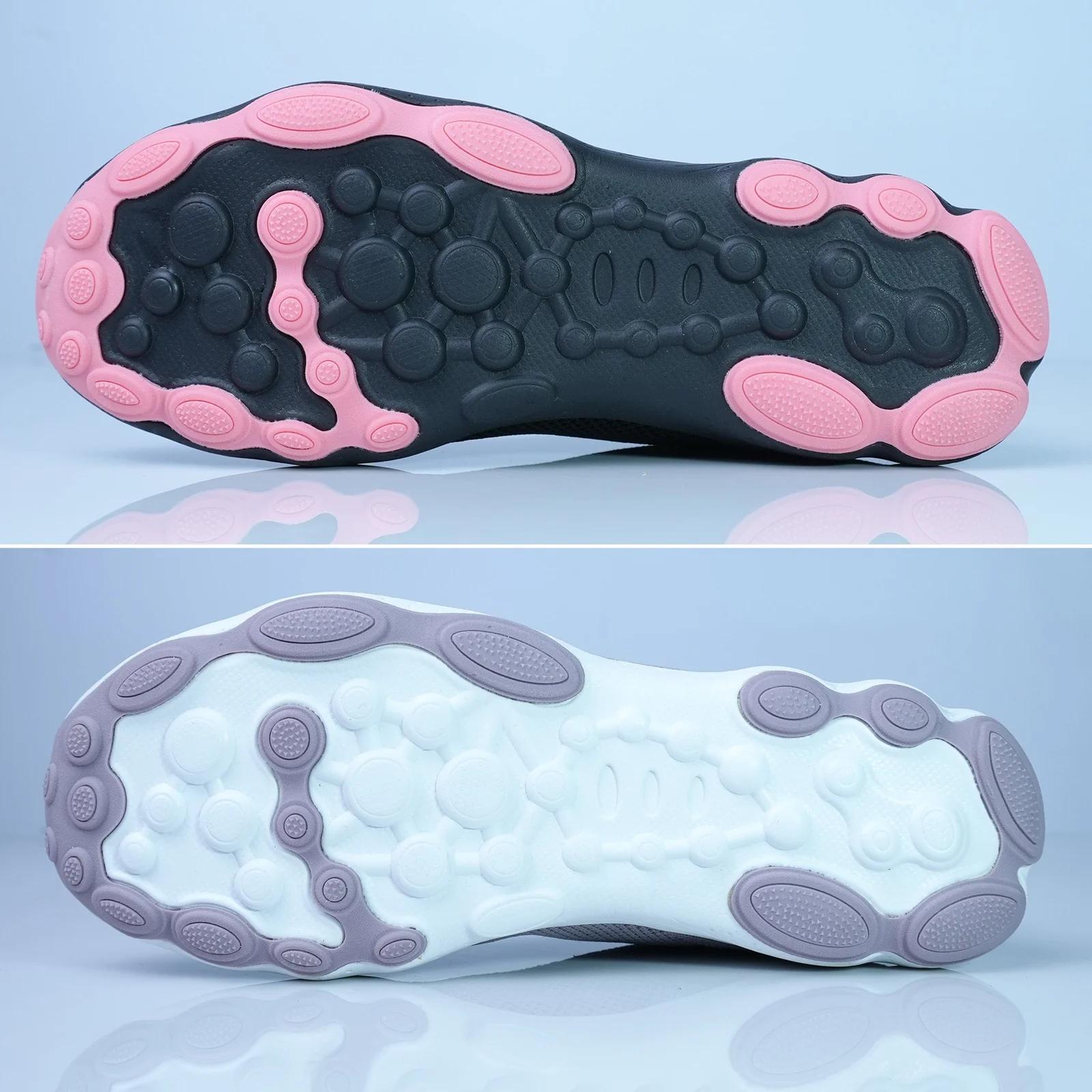 Women's Breathable Knit Athleisure Sneakers LS001