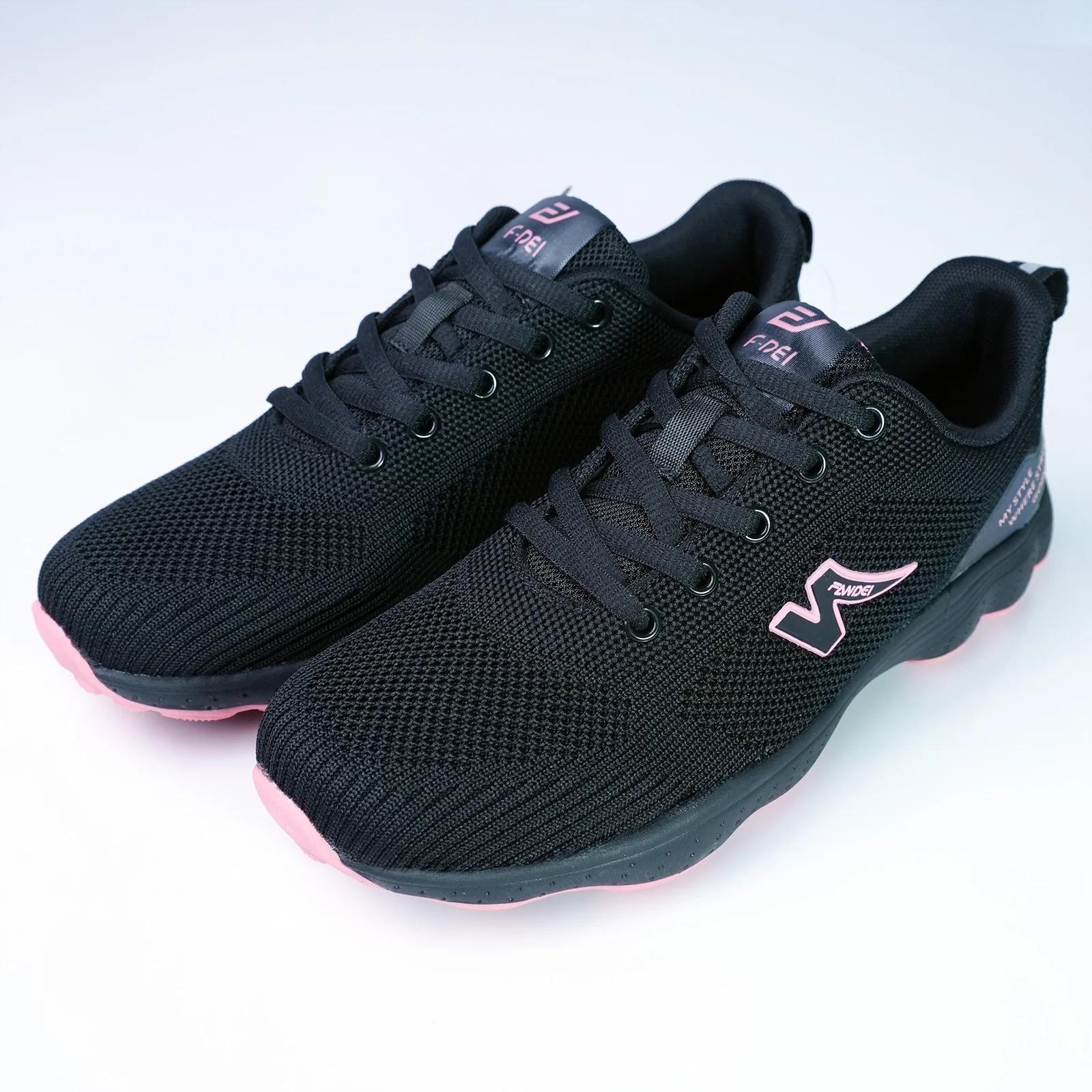 Women's Breathable Knit Athleisure Sneakers LS001