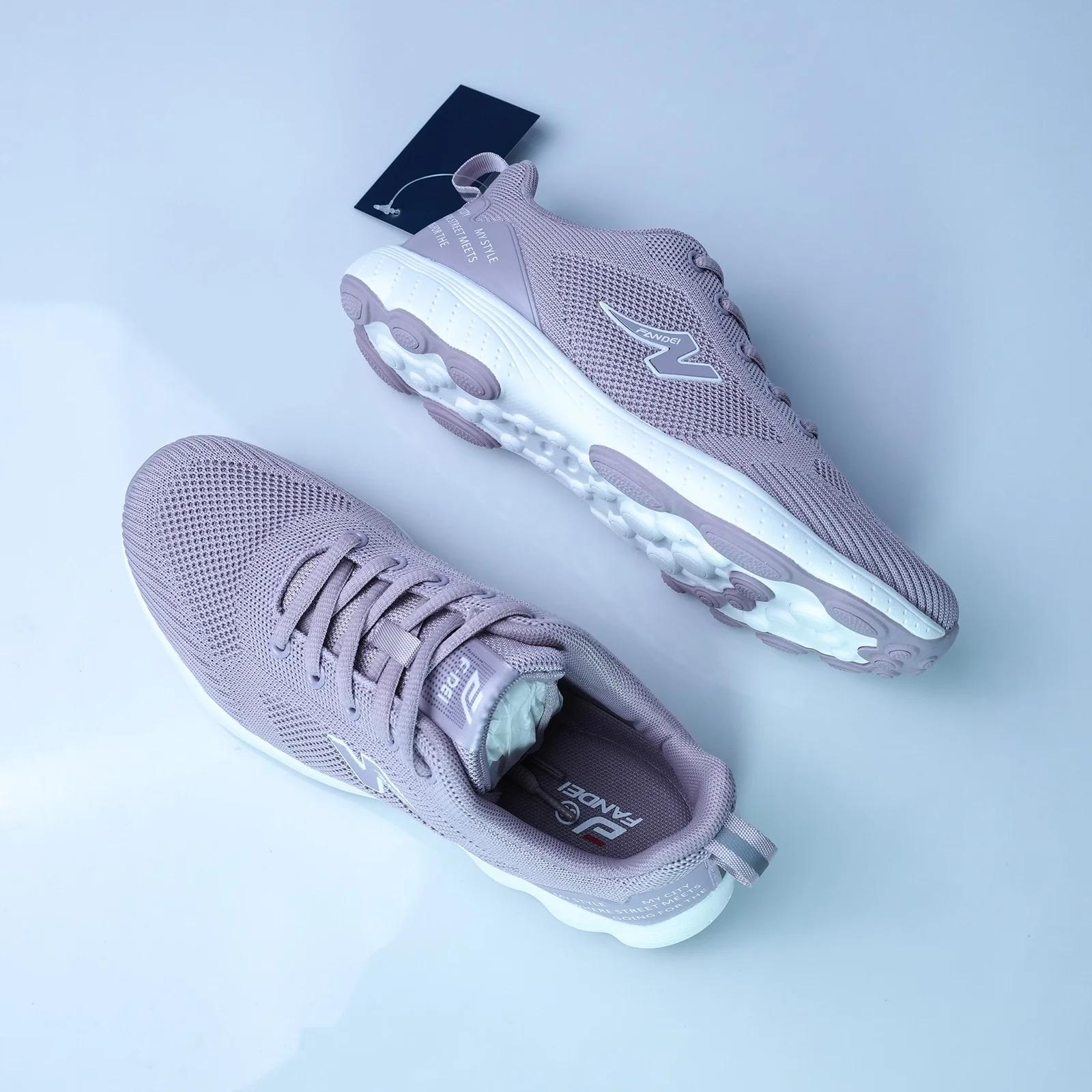 Women's Breathable Knit Athleisure Sneakers LS001