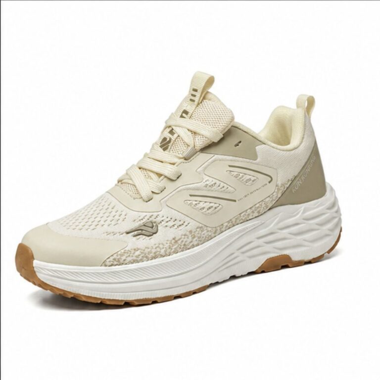Run Shoes Men’s White Sneaker (7181)