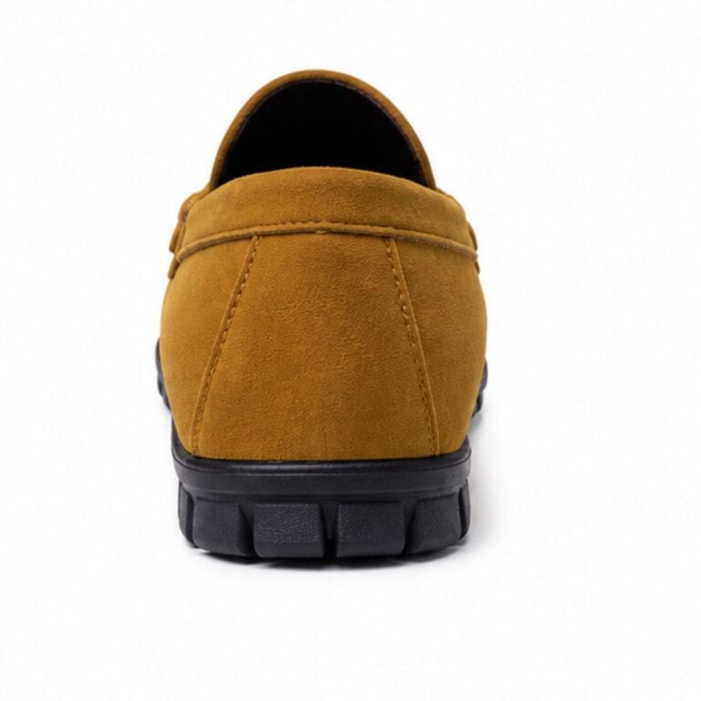 Run shoes Tan Buckle Loafers (2306)