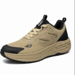 Run Shoes Men’s Cream Sneaker (7181)