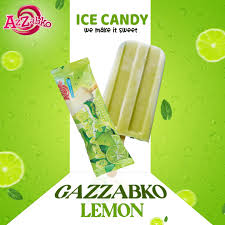 Mazzako lemon ice candy