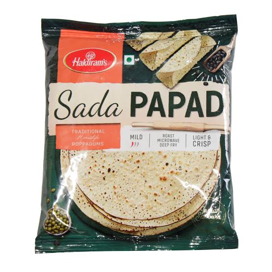 Barari Sada Papad 100Gm