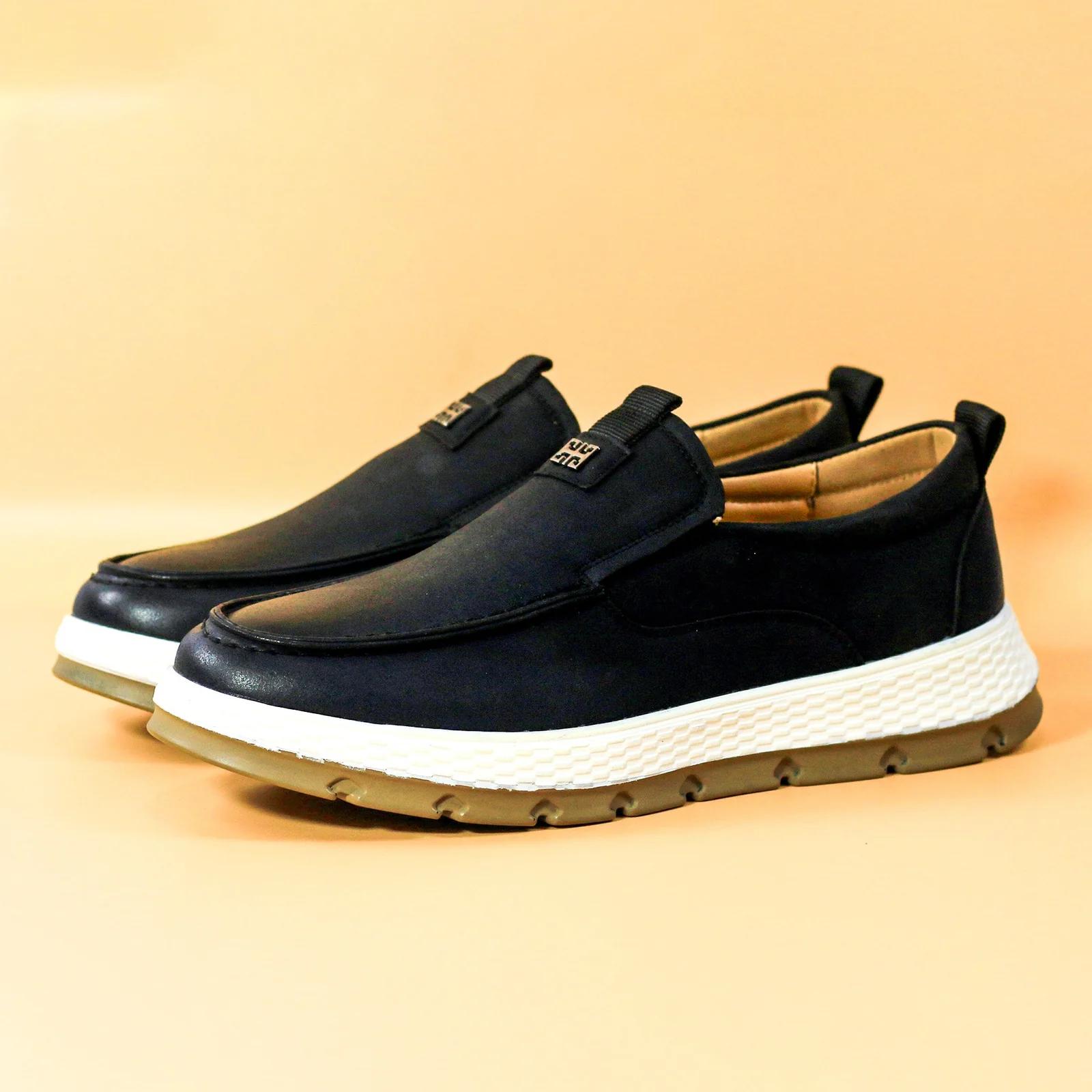 Men's Matte-Finish Slip-On Loafers GS99
