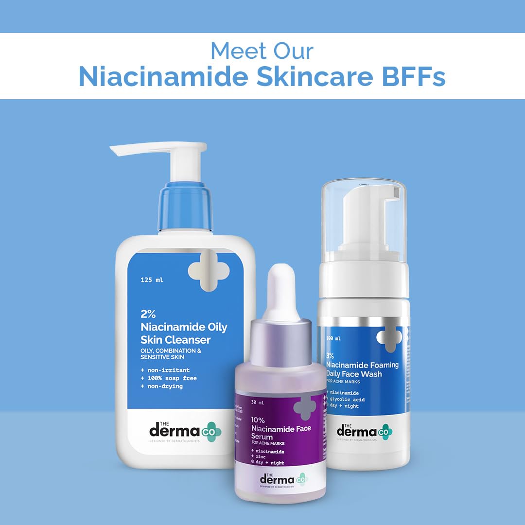 The Derma Co. 2% Niacinamide Gentle Skin Cleanser for Sensitive, Dry & Normal Skin, 
