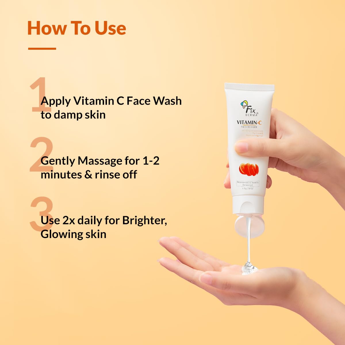 Fixderma Vitamin C Face Cleanser