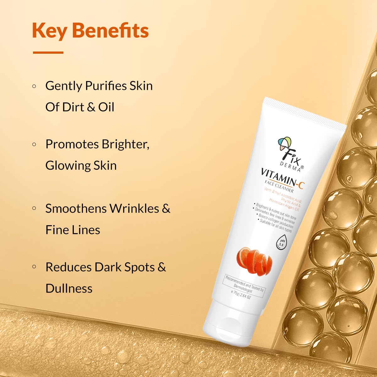Fixderma Vitamin C Face Cleanser