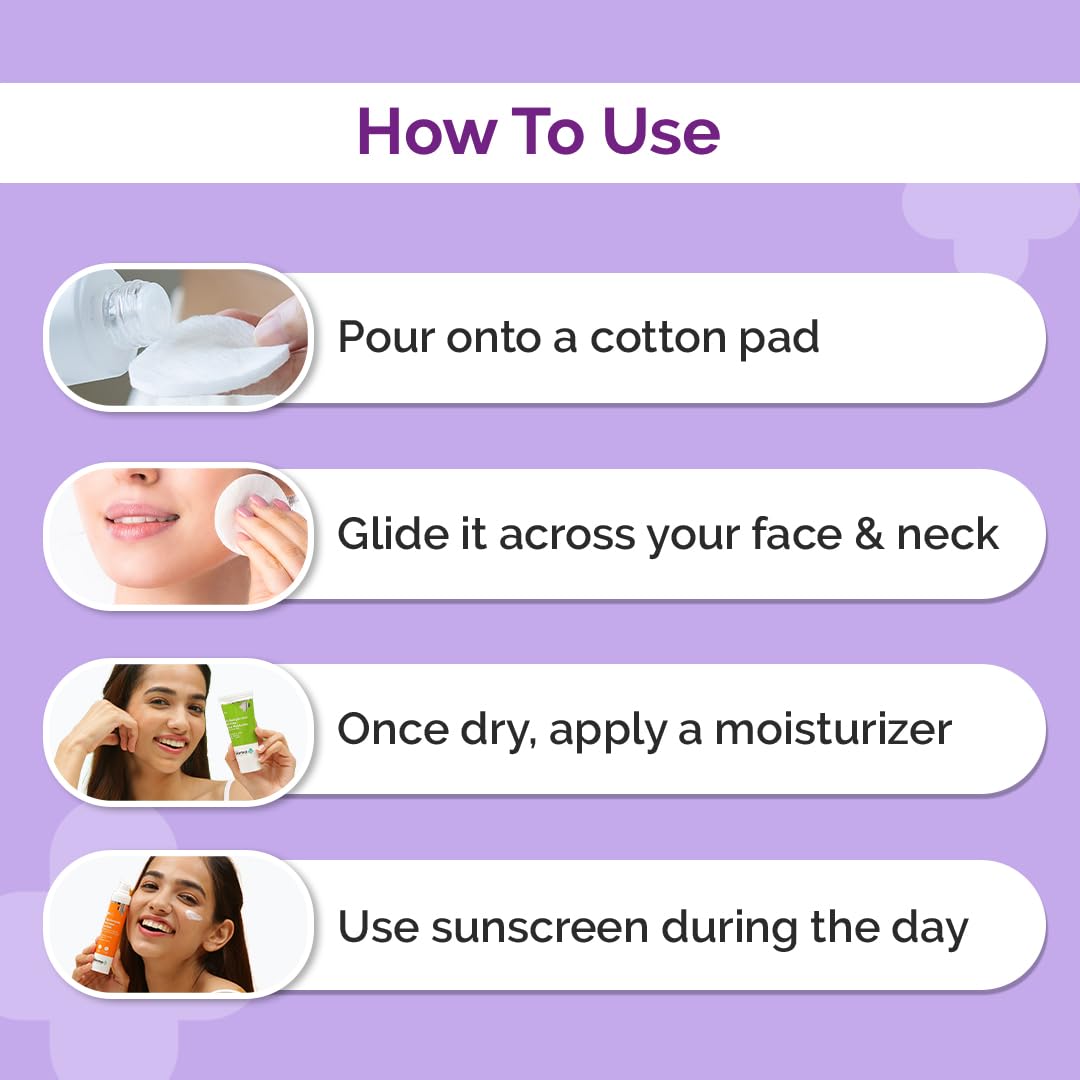 The Derma Co. 7% Glycolic Acid Hydrating Toner with Glycolic Acid & Hyaluronic Acid, 150ml (8904417311600)