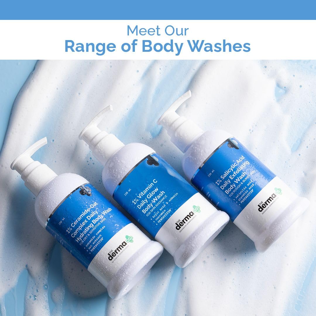 The Derma Co 1% Kojic Acid Daily Brightening Body Wash 